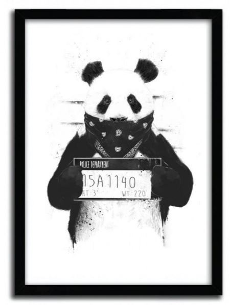 Balazs Solti Framed Illustration - Bad Panda image