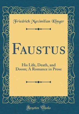 Faustus by Friedrich Maximilian Klinger image