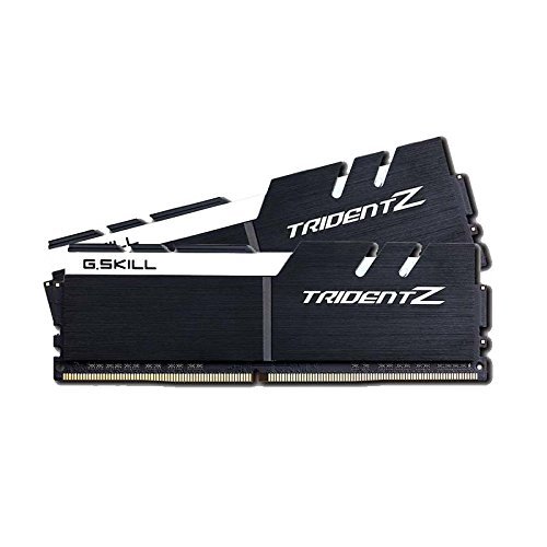 2 x 8GB G.SKILL Trident Z 3200Mhz DDR4 Desktop Memory - Black/White image