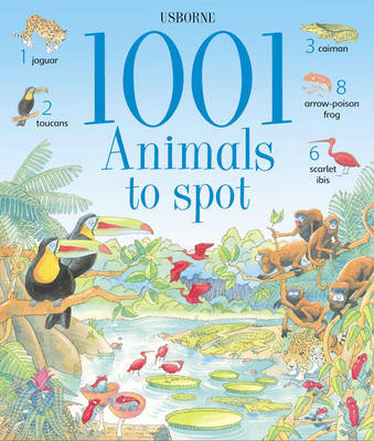 1001 Animals to Spot by Gillian Doherty image
