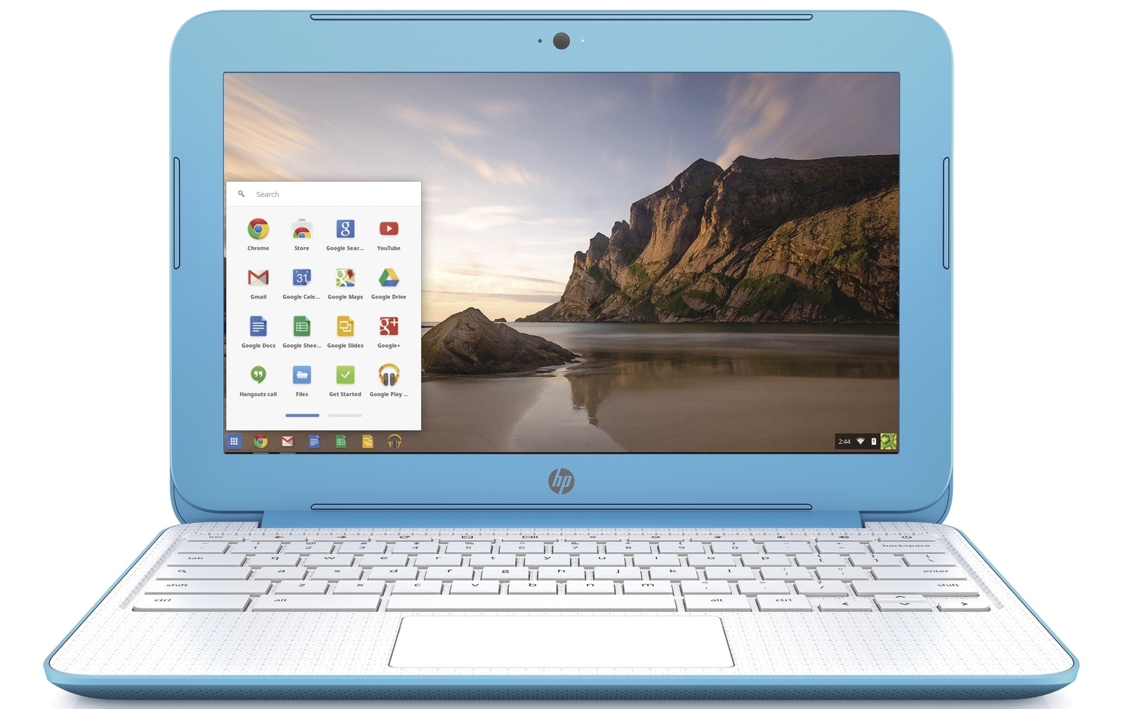 HP Chromebook Blue at Mighty Ape NZ