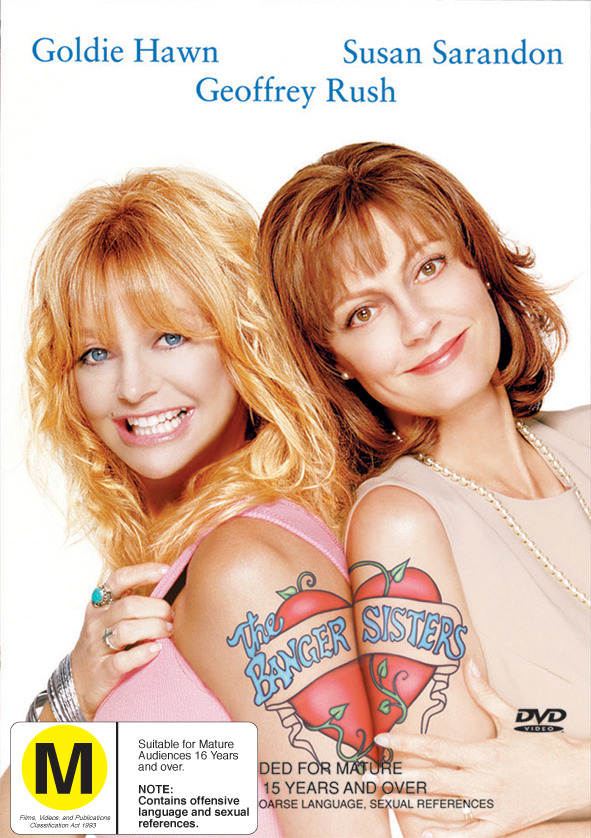 The Banger Sisters on DVD image