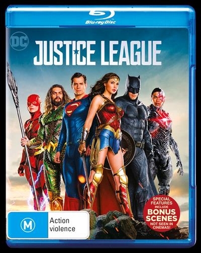 Justice League on Blu-ray