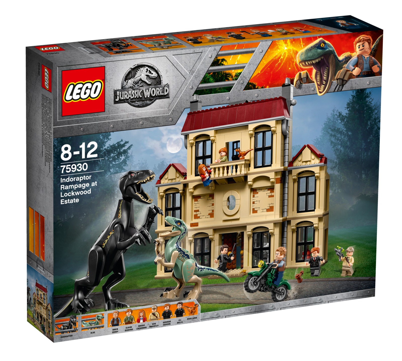 LEGO Jurassic World: Indoraptor Rampage at Lockwood Estate (75930) image