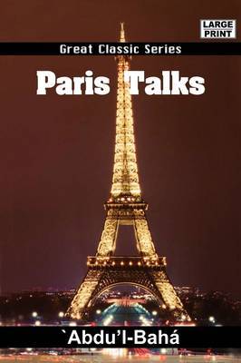 Paris Talks by ?Abdu?l-Bah image