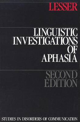 Linguistic Investigations of Aphasia image