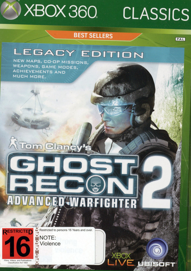 Tom Clancy's Ghost Recon: Advanced Warfighter 2 Legacy Edition (Classics) for X360 image