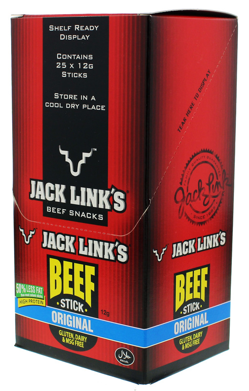 Jack Links Original Beef Stick 12g (25 Pack) at Mighty Ape NZ