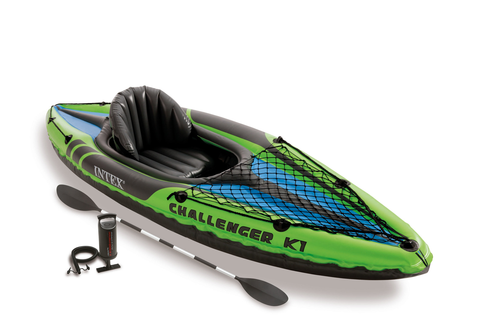 Buy Intex Challenger K1 Kayak with 86" Aluminium Oars at Mighty Ape NZ