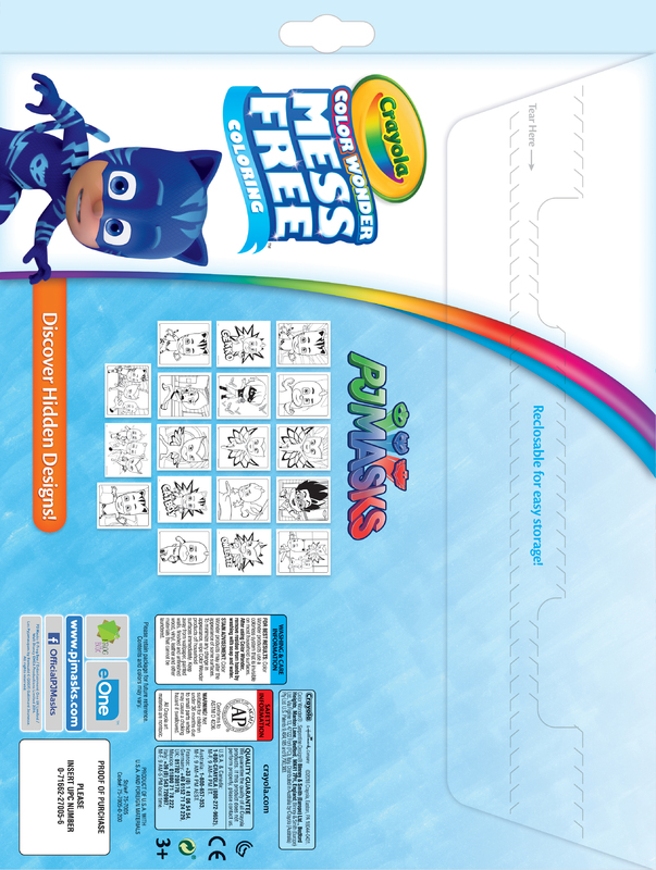 Buy Crayola Color Wonder Pack PJ Masks at Mighty Ape NZ