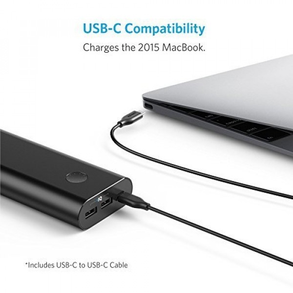 ANKER: PowerCore+ 20100mAh USB-C - Black image