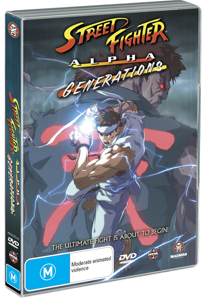 Street Fighter Alpha - Generations on DVD image