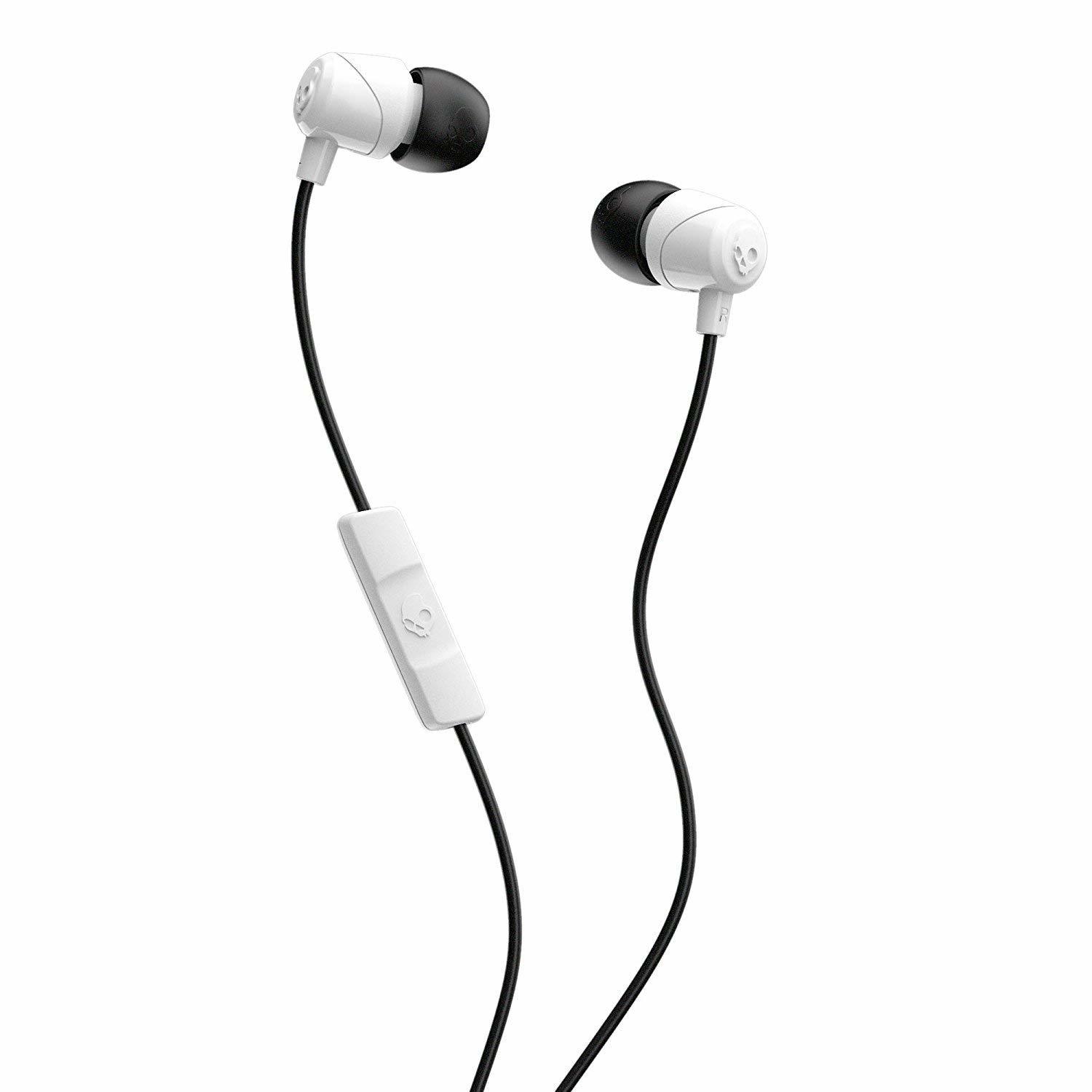 Skullcandy Jib In-Ear Earbuds - White/Black image