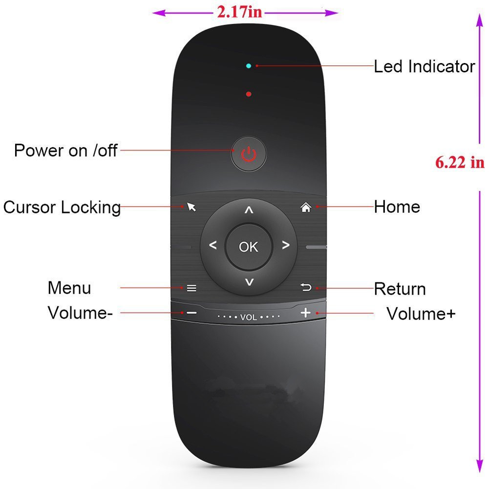 Remote Controller Fly Air Mouse Wireless Keyboard image