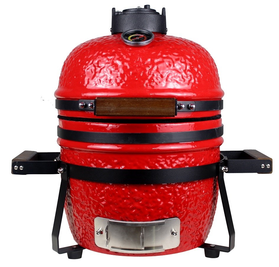 Buy Gorilla Kamado Ceramic Portable Grill BBQ (Red) 13" at Mighty Ape NZ