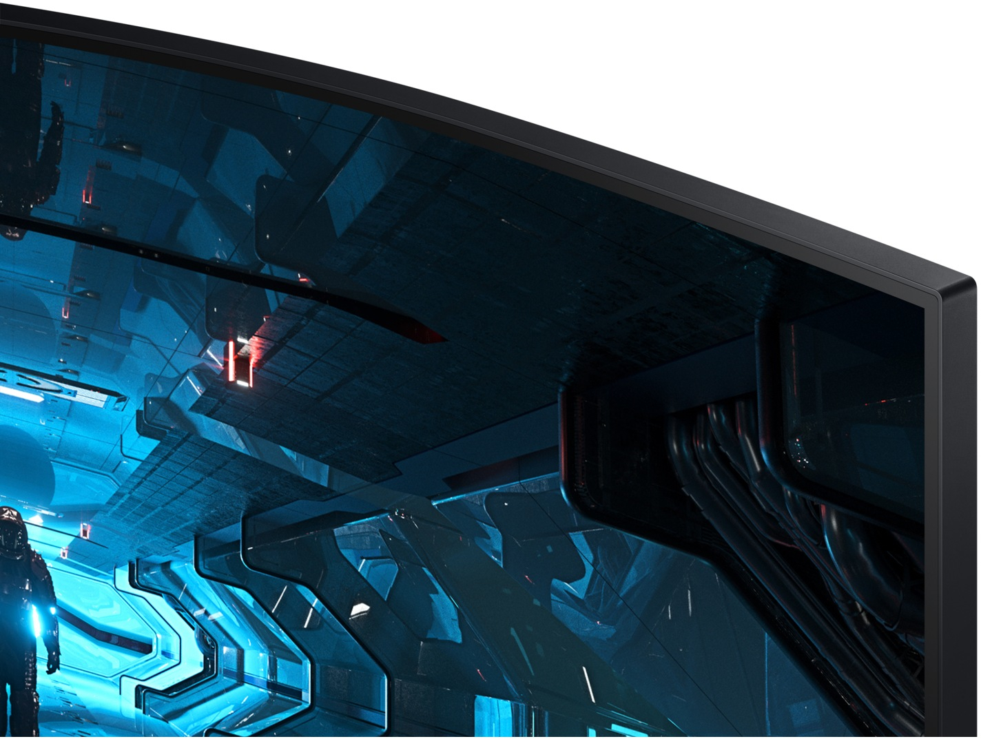 32" Samsung Odyssey G7 1440p 240Hz 1ms A-Sync HDR Curved Gaming Monitor image