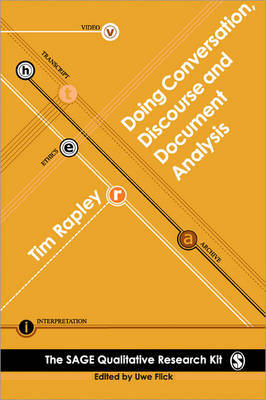 Doing Conversation, Discourse and Document Analysis by Tim Rapley image