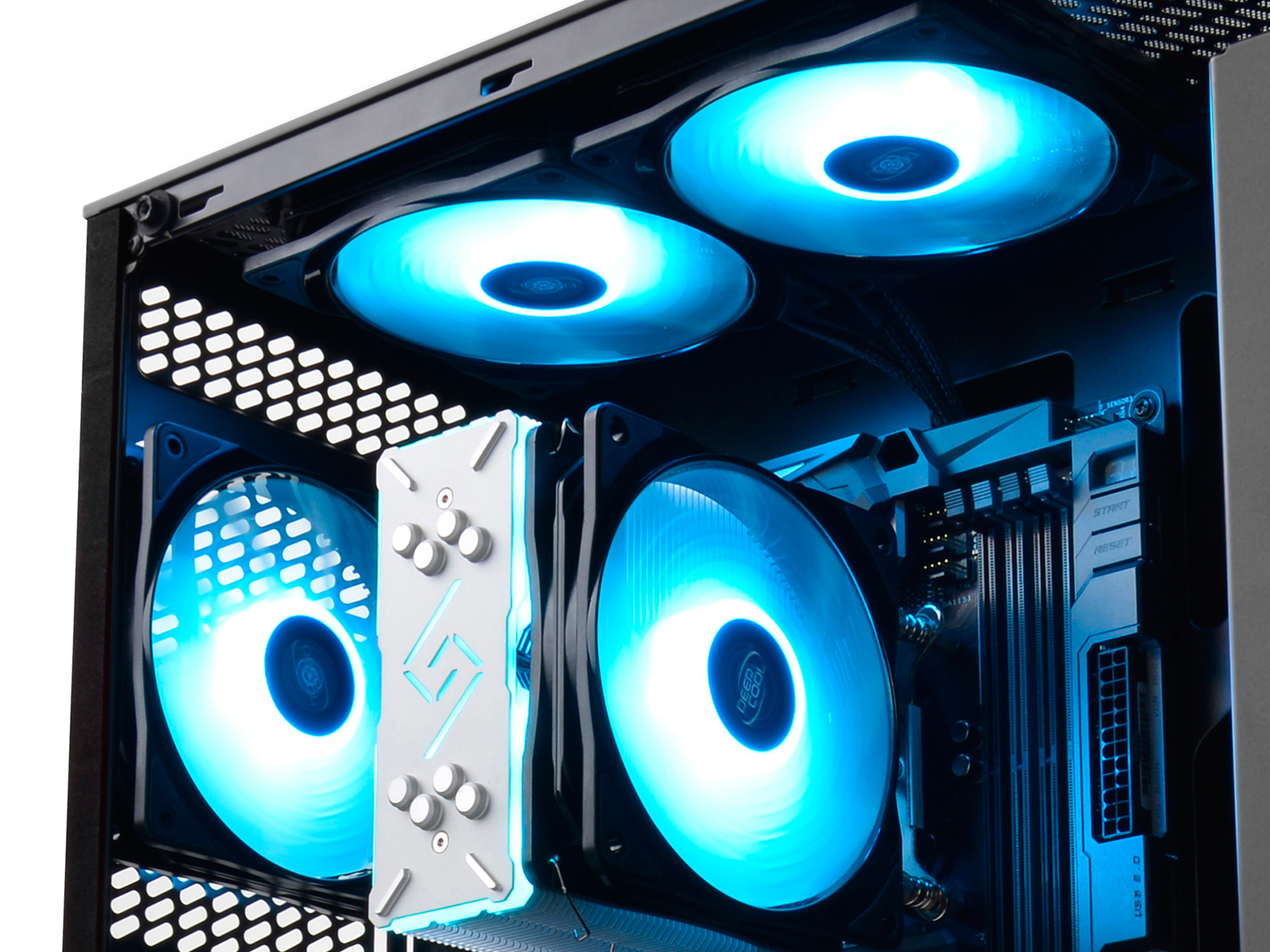 Deepcool: RF120 3-in-1 Customisable RGB LED Fans - 120mm (3-Pack) image