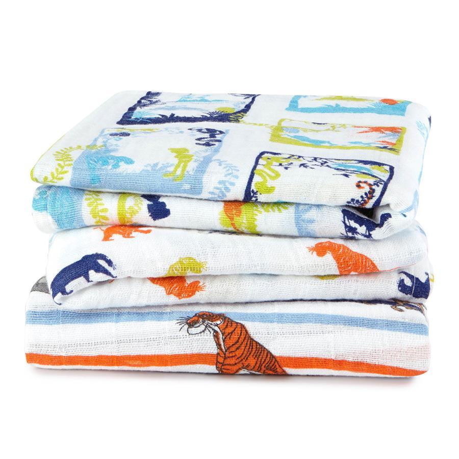 Aden + Anais: Disney Baby Musy - The Jungle Book (3 Pack Muslin Squares) image