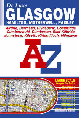 Glasgow De Luxe Street Atlas by Great Britain image