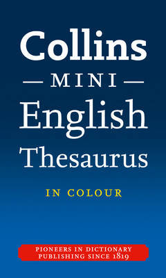 Collins Mini Thesaurus by Collins Dictionaries image