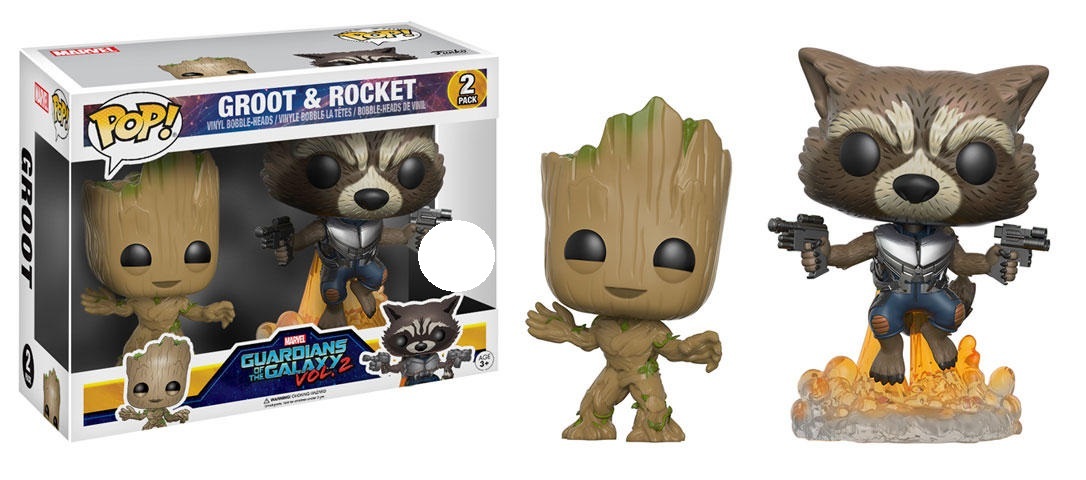 Guardians of the Galaxy: Vol. 2 - Groot & Rocket Pop! Vinyl 2-Pack