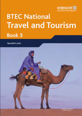 BTEC Nationals Travel and Tourism Student Book 3 by Diane Sutherland image