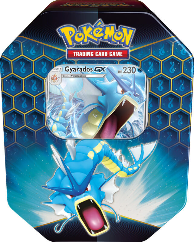 Pokemon TCG: Hidden Fates Tin- Gyarados-GX