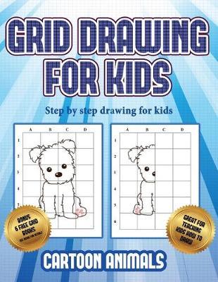 Step by step drawing for kids (Learn to draw cartoon animals) Image at