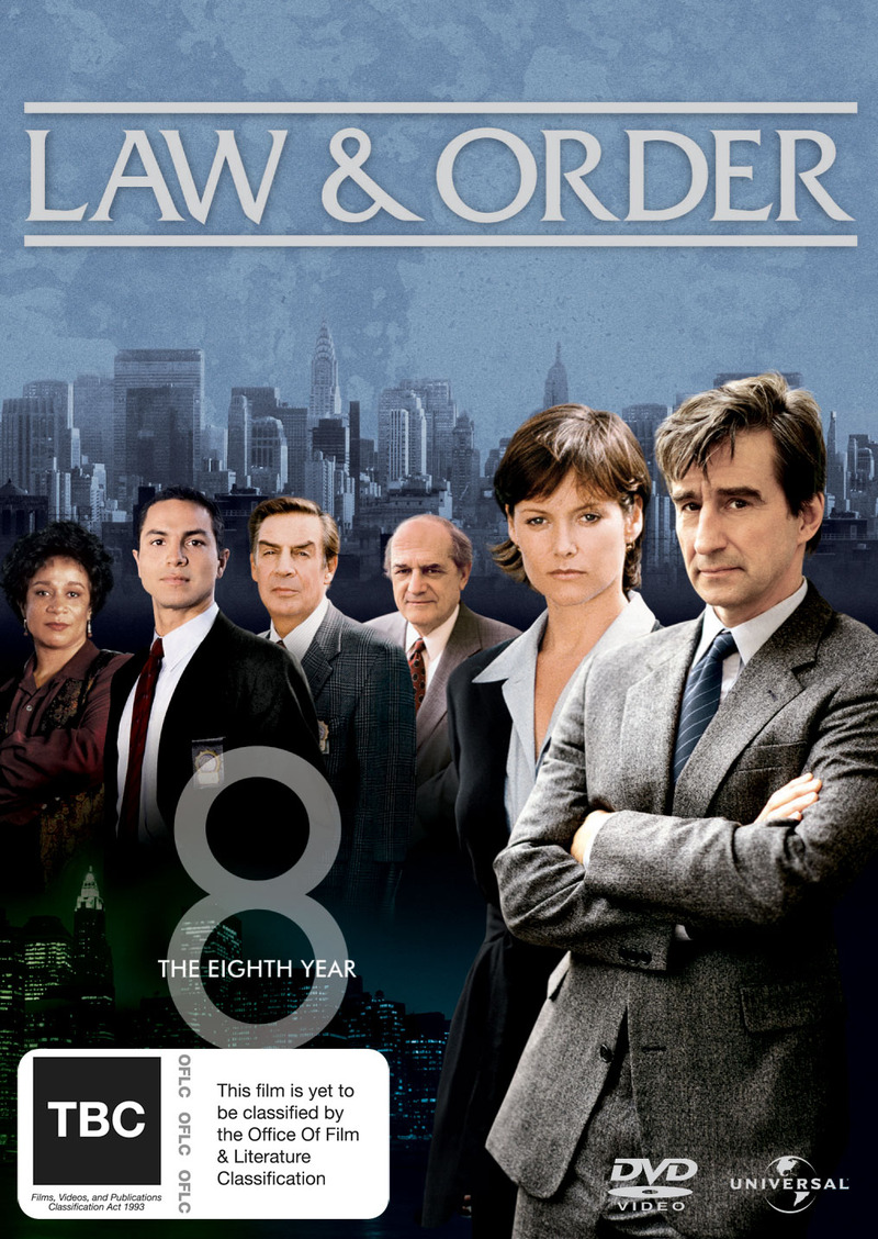 Law and Order - The 8th Year (5 Disc Set) on DVD image