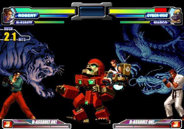 Neo Geo Battle Coliseum on PS2