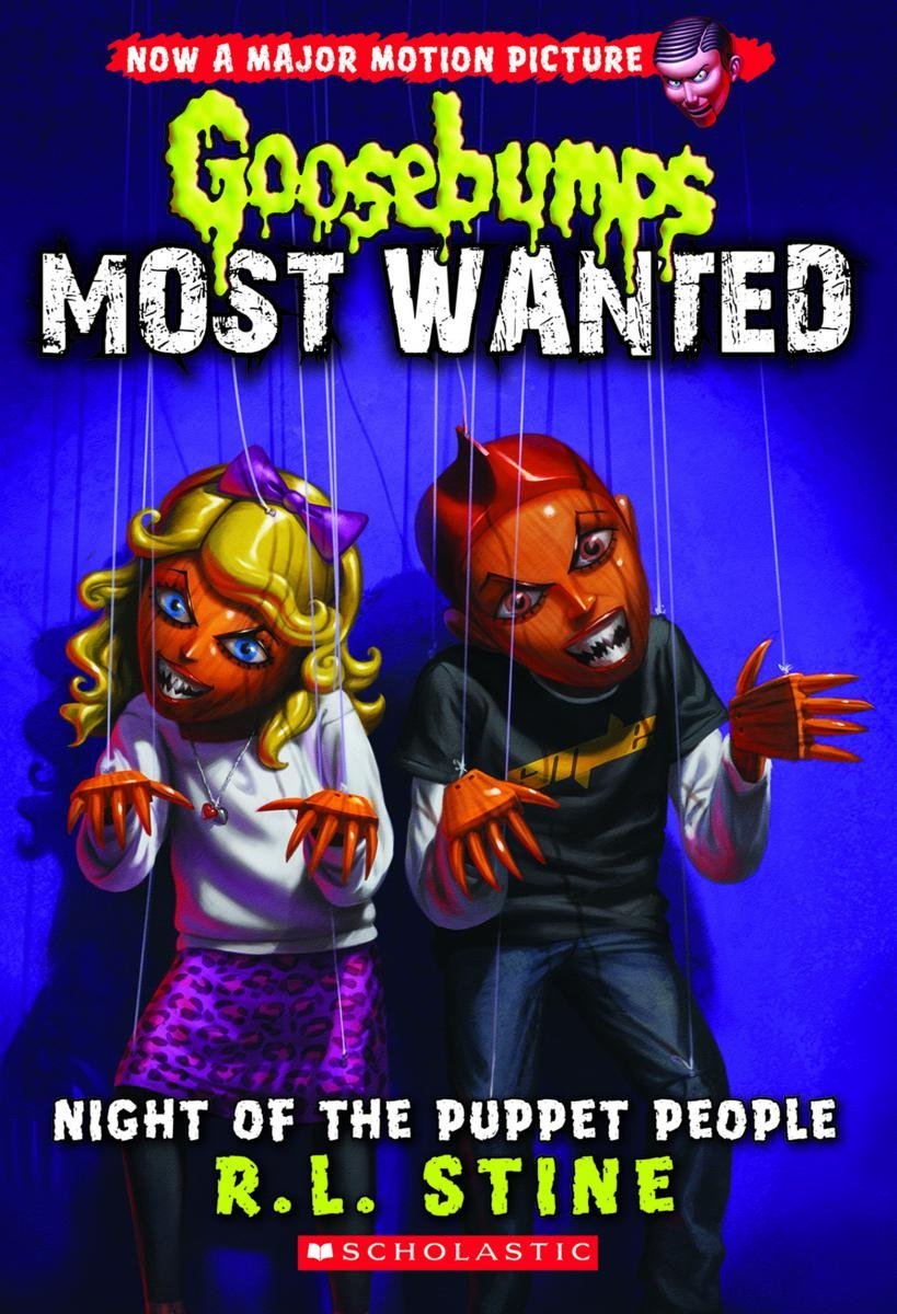 Night of the Puppet People (Goosebumps Most Wanted #8) by R.L. Stine image