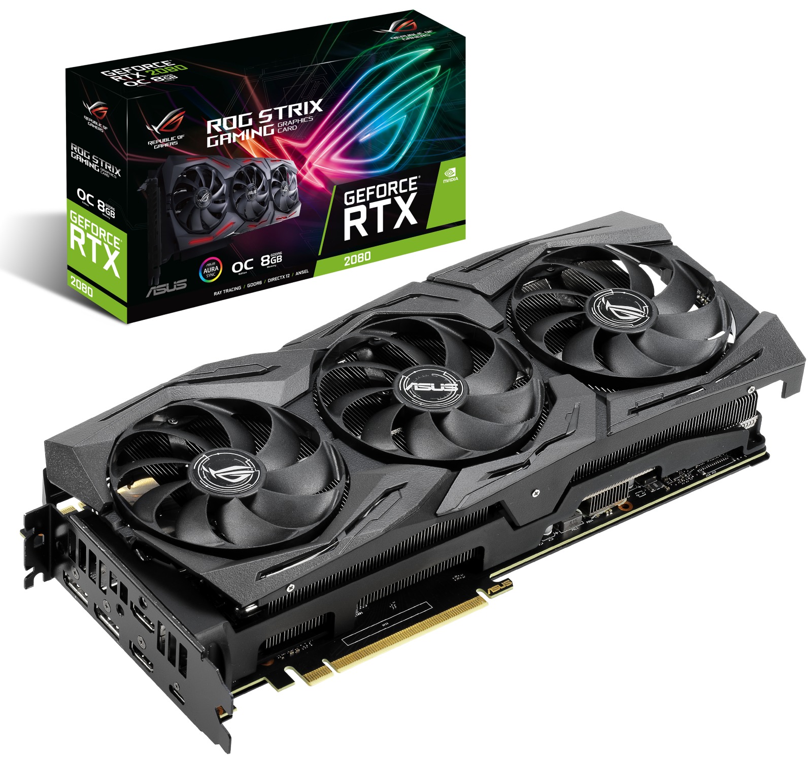 ASUS ROG Strix GeForce RTX 2080 8GB Graphics Card image