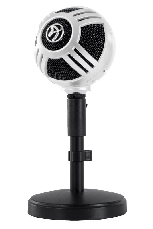 Arozzi Sfera Microphone (White) on PC