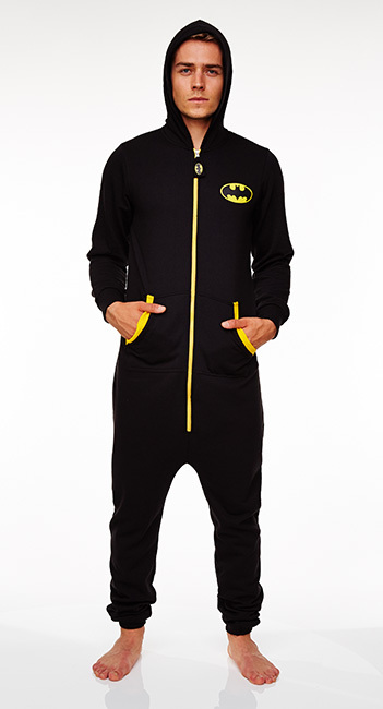 Pajama Batman Kigurumi BioWorld Merchandising Mens Batman One
