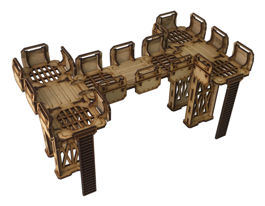 TTCombat: Tabletop Scenics – Sector 1 Walkways image