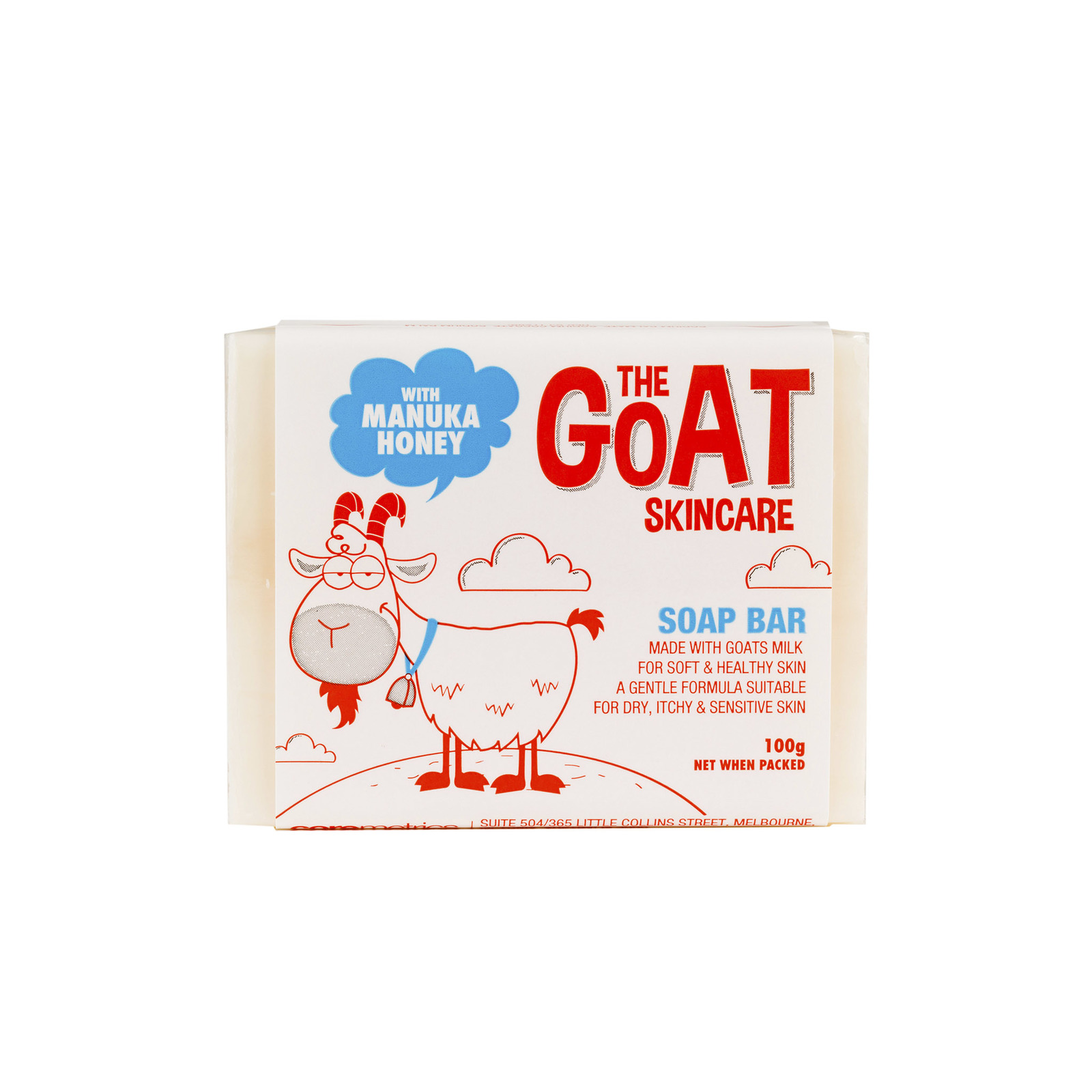 Buy The Goat Skincare Soap Bar with Manuka Honey at Mighty Ape NZ