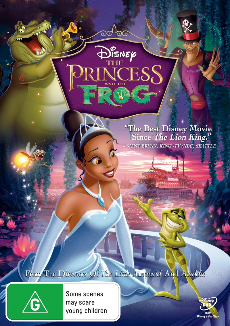 The Princess and the Frog on DVD image