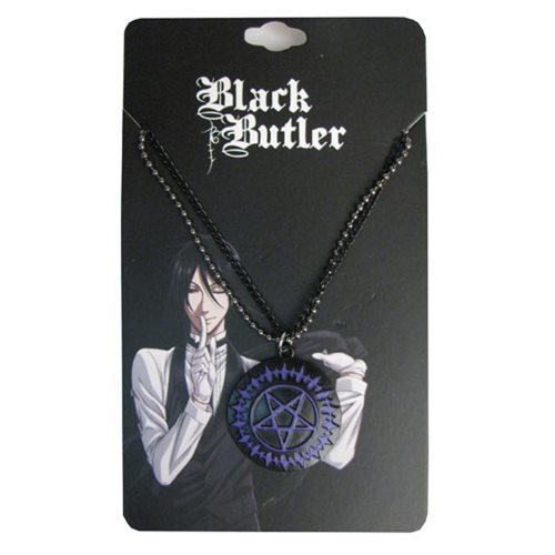 Black Butler Pentacle Double Necklace image