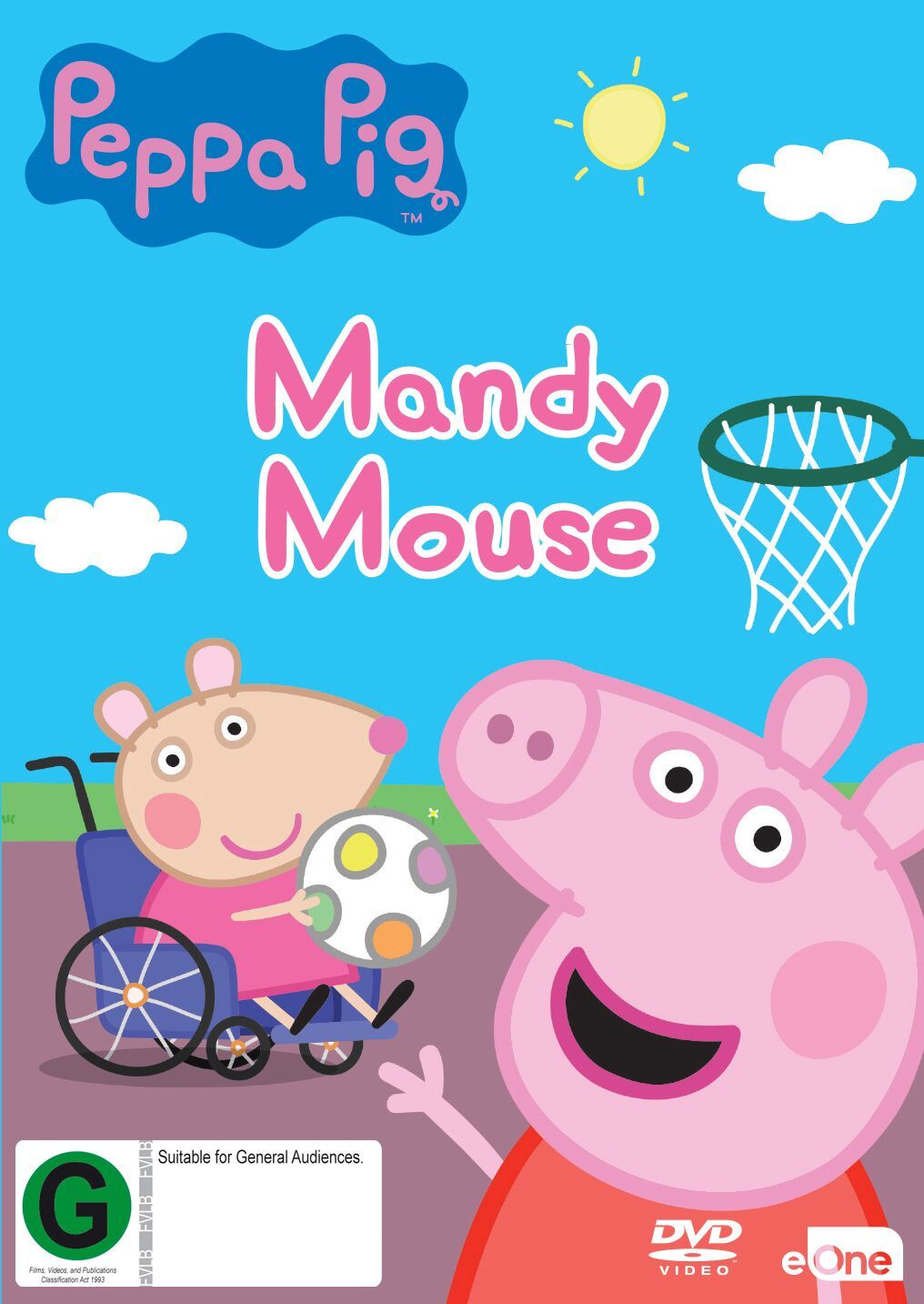 Peppa Pig: Mandy Mouse on DVD image