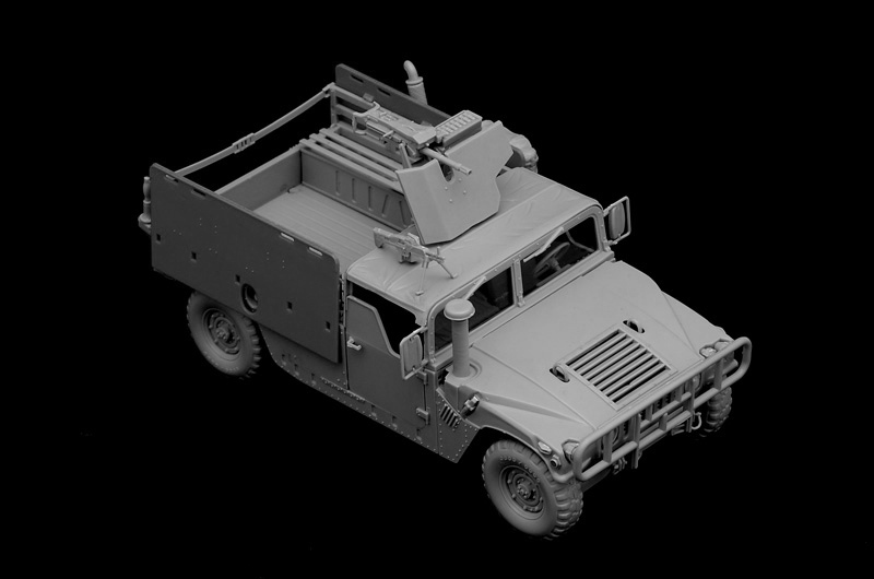 Italeri 1:35 M998A1 Up-Armoured Humvee Model Kit | at Mighty Ape Australia