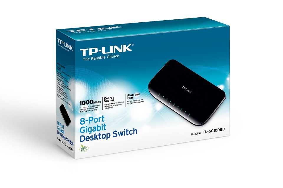 TP-Link 8-Port Gigabit Desktop Switch image