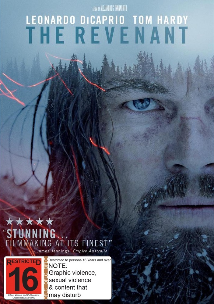 The Revenant on DVD image