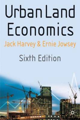 Urban Land Economics by Jack Harvey image