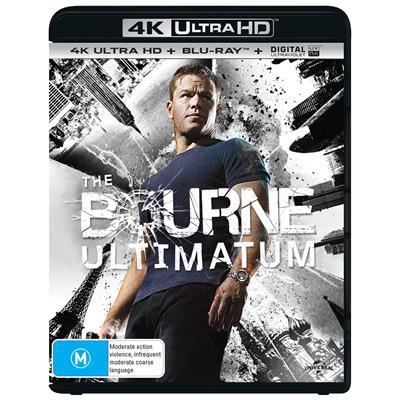 The Bourne Ultimatum on Blu-ray, UHD Blu-ray