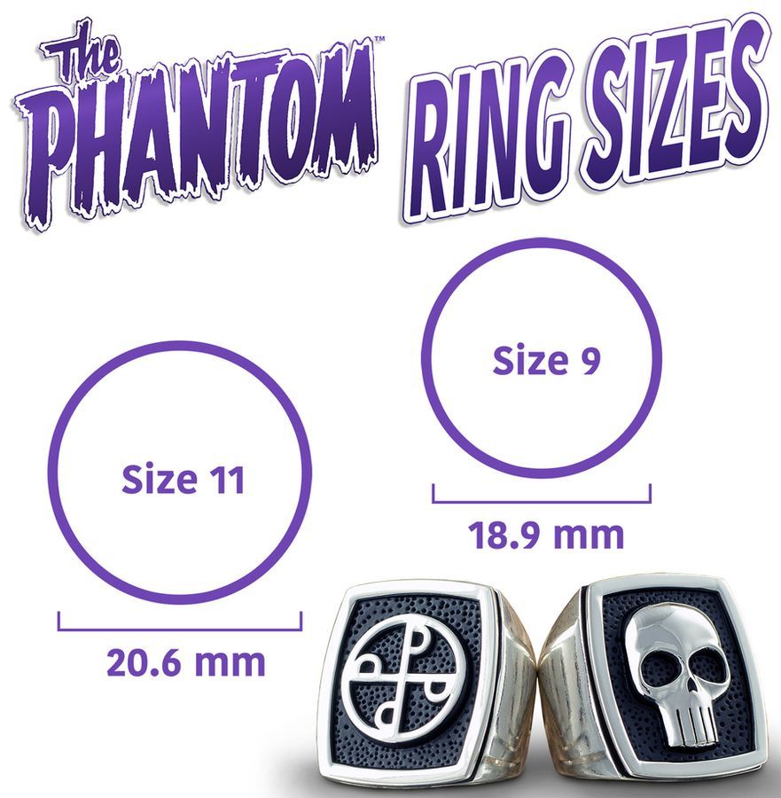 The Phantom Limited Edition Ring Set at Mighty Ape NZ