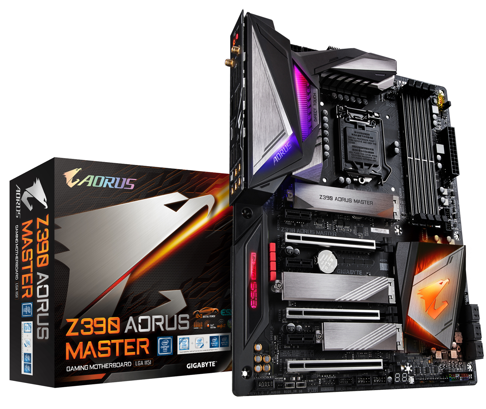 Gigabyte Z390 Aorus Master Motherboard image