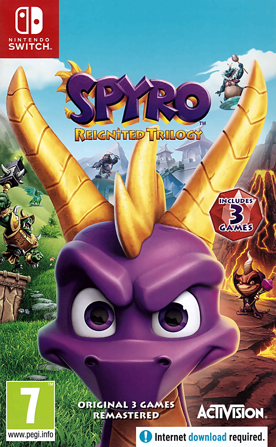 Spyro Reignited Trilogy for Switch image