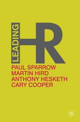 Leading HR on Hardback by P. Sparrow