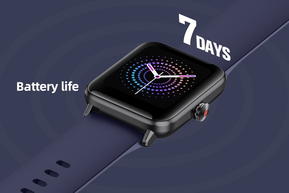 Kogan Active+ II Smart Watch (Calm Navy) at Mighty Ape NZ